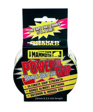 Everbuild Mammoth Powerful Grip Tape 25mm x 2.5m