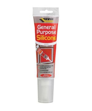Everbuild General Purpose Easi-Squeeze Sealant, White, 80ml