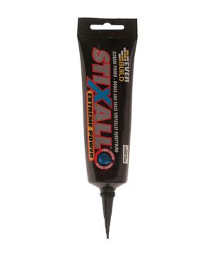 Everbuild Stixall Easi-Squeeze 80ml crystal clear adhesive and sealant tube