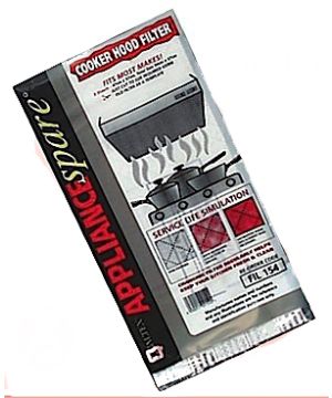 Qualtex Cooker Hood Fil154 Grease Filters Red Line Pk2 47cm x 57cm