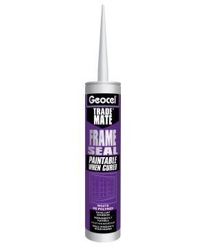 Geocel Trade Mate Paintable Frame Seal 310ml in white