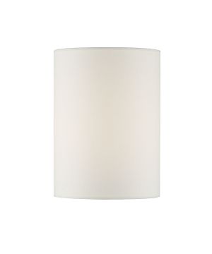 DAR S1061 Tuscan Wall Light with 13cm ivory cotton shade
