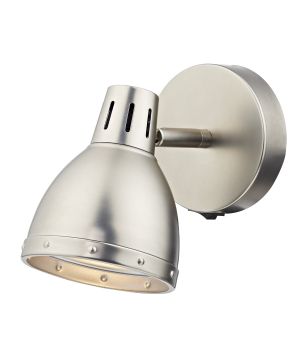 DAR OSA0761 Osaka Single Wall Light in antique chrome