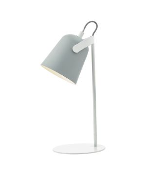 DAR EFF4139 Effie Table Lamp in matt grey and white