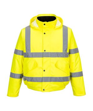 Portwest S463 Hi-Vis Bomber Jacket in Yellow, size XL