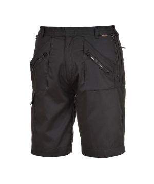 Portwest S889 Action Shorts in Black, Size S
