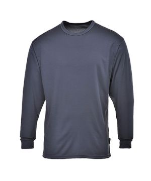 Portwest B133 Thermal Baselayer Top in Charcoal, size L