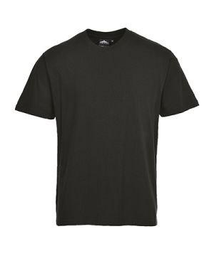 Portwest B195 Turin Premium T-Shirt in Black XXXL