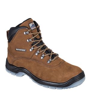 Portwest FW57 Steelite S3 WR safety boot in brown, size 11