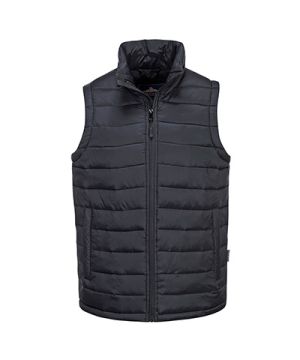 Portwest S544 Aspen Baffle Gilet - Black - L