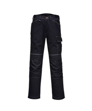 Portwest T601 PW3 Work Trousers in Black, size 36R
