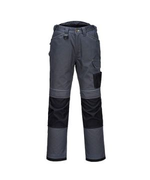 Portwest T601 PW3 Work Trousers Grey/Black 40R