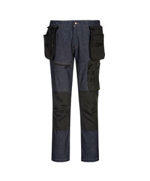 Portwest KX342 KX3 Holster Denim Trouser 40R in indigo