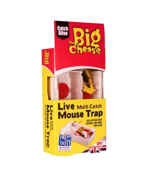 The Big Cheese Live Multi-Catch Baited Mouse Trap