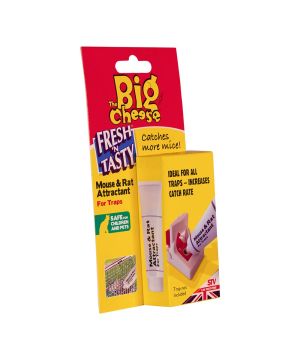 The Big Cheese Fresh 'n Tasty Mouse & Rat Attractant poison-free bait, 26g tube