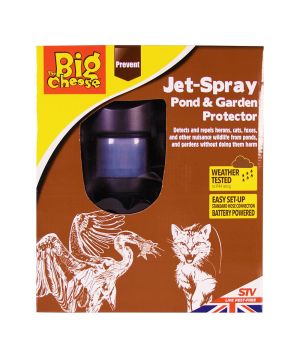 The Big Cheese Jet-Spray Pond & Garden Protector motion-activated repellent