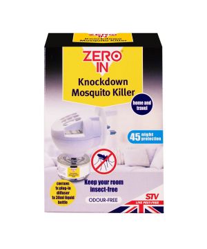 Zero In Knockdown Mosquito Killer Plug In Diffuser, 360 hours protection