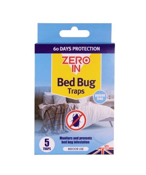 Zero In Bed Bug Traps - 5 Pack