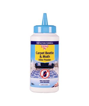 Zero In Carpet Beetle & Moth Killer Powder 250g