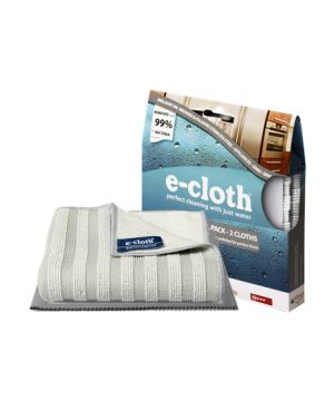 E-Cloth SSP Stainless Steel Pack two-cloth cleaning system for stainless steel