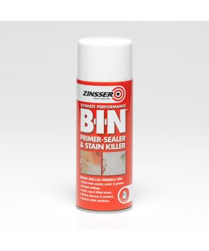 Zinsser B-I-N Primer Sealer and Stain Killer Aerosol 400ml