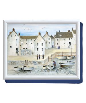 Creative Tops Cornish Harbour Cushion Lap Tray 32.5x43.5x6.5CM