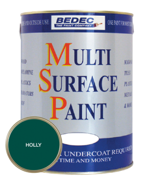 Bedec MSP Multi Surface Paint Soft Satin Holly 750ml