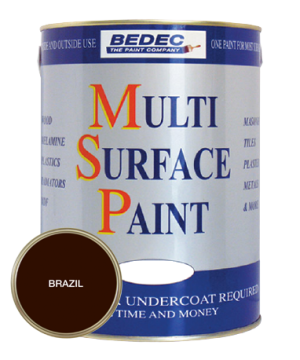 Bedec MSP Multi Surface Paint Soft Satin Brazil 750ml