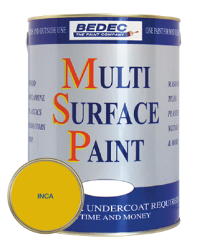 Bedec MSP Multi Surface Paint Soft Gloss Inca 250ml