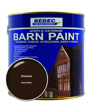 Bedec Bedec Barn Paint Semi Gloss Chestnut 2.5L
