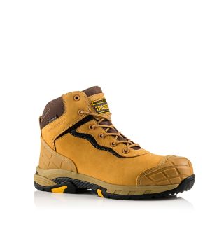 Buckbootz Tradez Blitz Safety Boot S3 SRC Honey Size 7