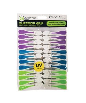 Orwell 6303 Superior Grip Spring Peg, Pack of 24