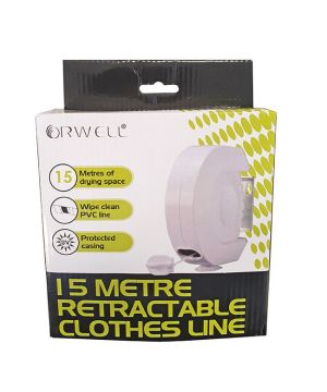 Orwell 6345 15M Single Line Retractable Clothes Line