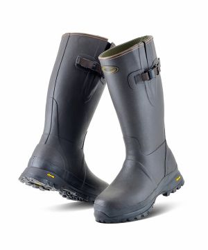 Grubs Speyline 3.0 Wellington boots in Mahogany, Size 8