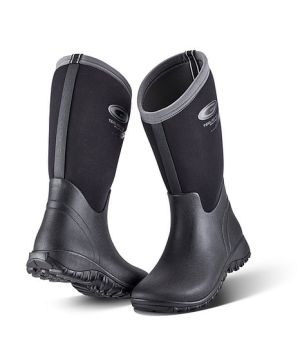 Grubs Tideline 4.0 Wellington Boots in Black Size 6
