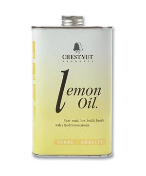 Chestnut Products Lemon Oil 500ml wood finishing oil with a very low build near matt finish