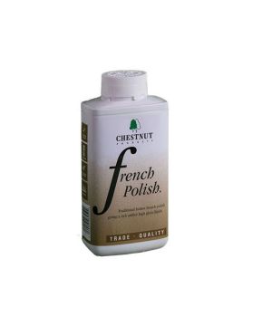 Chestnut Products French Polish 500ml heavy-concentration unbleached shellac wood finish