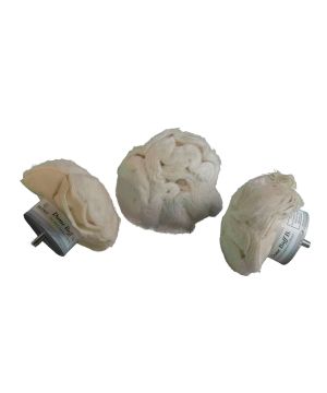 Chestnut Products Dome Buff B Size M 100mm unstitched cotton dome mop