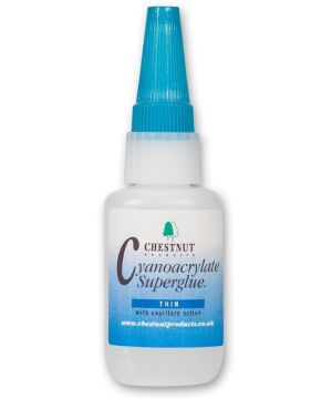 Chestnut Products Cyanoacrylate Superglue Thin 20g