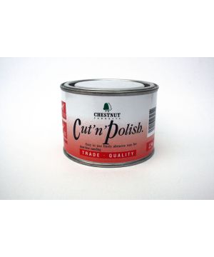 Chestnut Products Cut N Polish 225ml specialist woodturning dual-blend abrasive soft wax