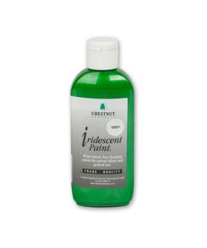 Chestnut Products Iridescent Paint Green 100ml water-based acrylic woodturning finish