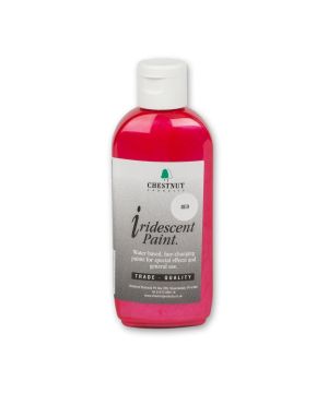Chestnut Products Iridescent Paint, Red, 100ml water-based acrylic finish