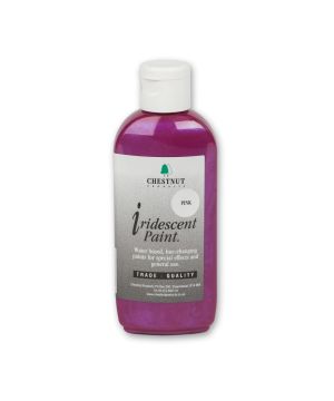 Chestnut Products Iridescent Paint in Pink, 100ml water-based acrylic
