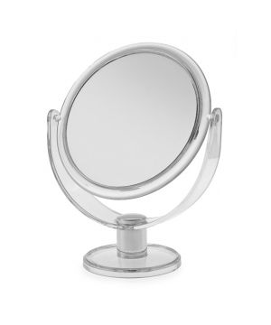 Blue Canyon BA2019 large free-standing round mirror in clear matte