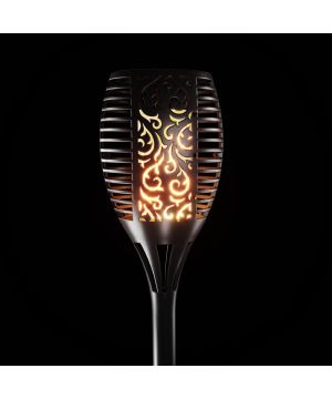 The Solar Centre TrueFlame USB Solar Torch Light with flickering flame effect