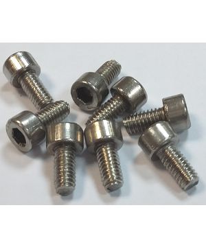 Charnwood V2JS Lathe Chuck Jaw Screws for VIPER2 M4 x 12mm Pack of 8