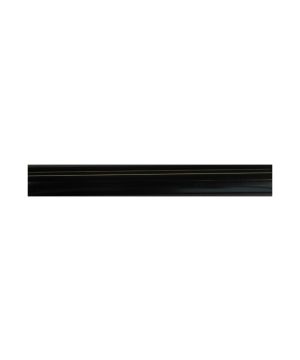 Charnwood AR07 Pure Black Acrylic Pen Blank, 19mm Diameter x 130mm