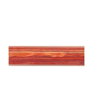 Charnwood CW02 wooden pen blank in red, measuring 20mm x 20mm x 130mm