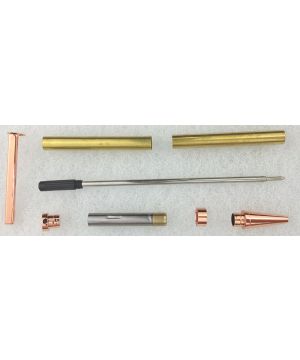 Charnwood PEN7CO 7mm Slimline Twist Pen Kit in Copper