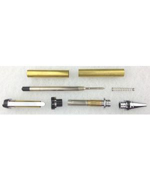 Charnwood PENCCH Cigar Pen Kit in Chrome and Black